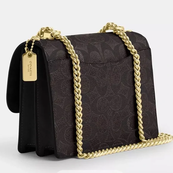 Coach Mini Klare Crossbody Bag In Signature Canvas - Picture 2 of 6